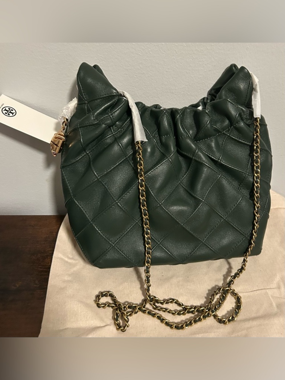 Tory Burch Mini Fleming Hobo Bag